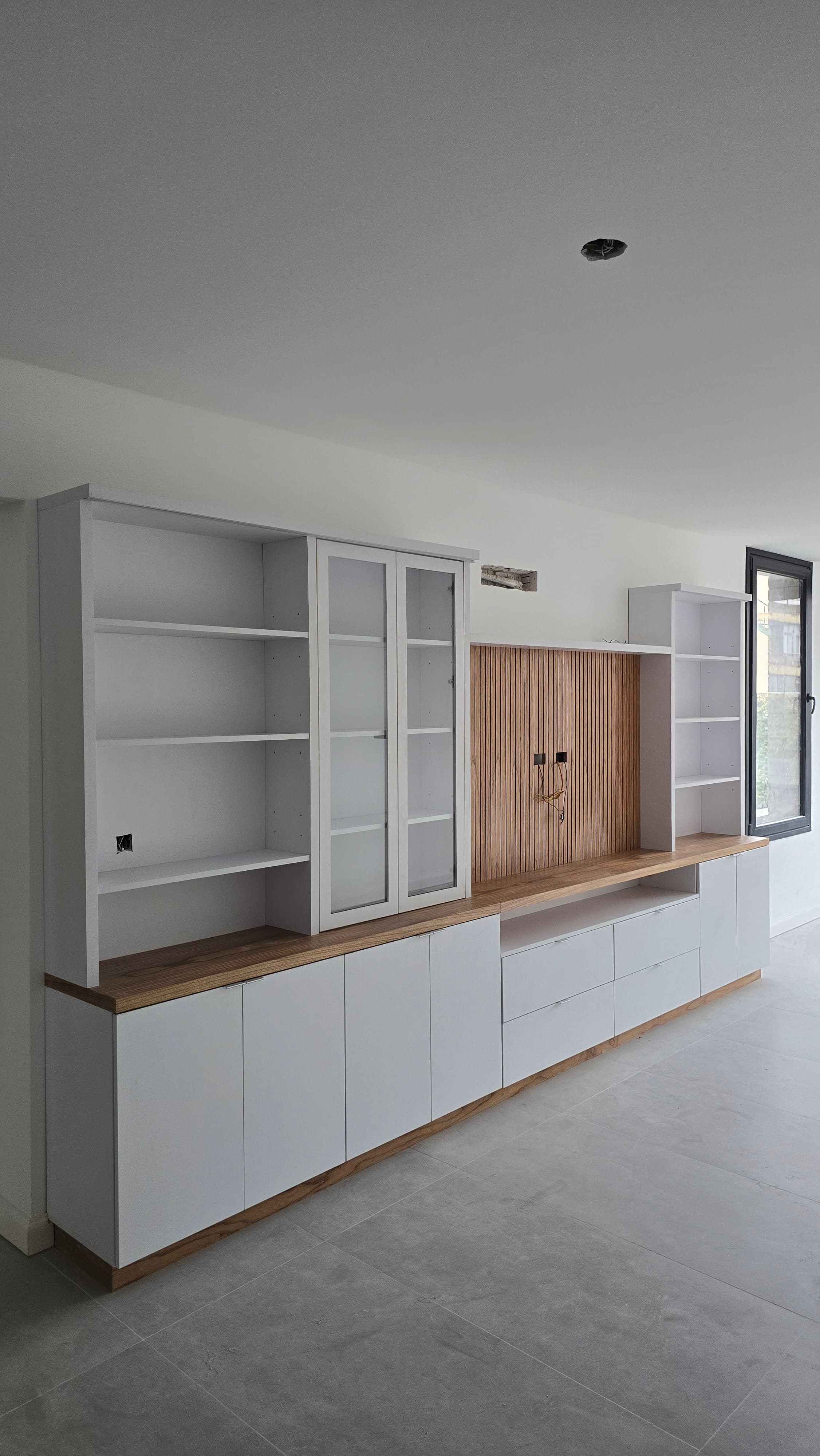 Rack de TV a medida Woodbury